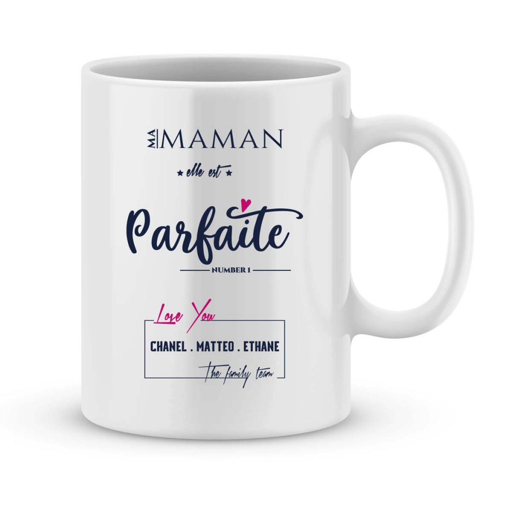Cadeau fête des mères | Mug personnalisé photo bonne fête maman