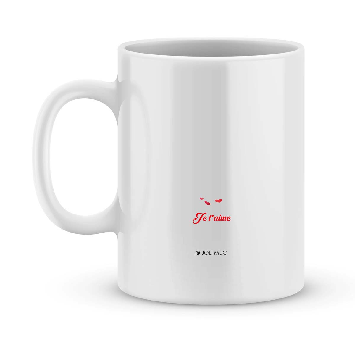 Mug personnalisé Saint-valentin Mon chéri avec prénom