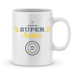 Mug personnalisé avec un prénom je suis un super tonton