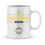 Mug personnalisé avec un prénom number one papa