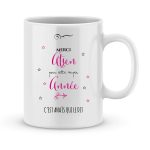 Mug personnalisé avec un prénom merci atsem pour cette année