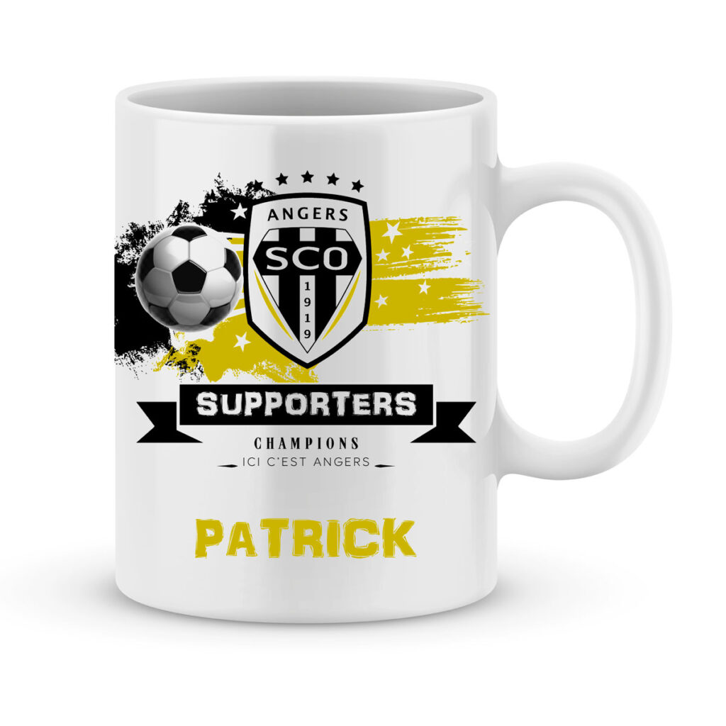 Mug Marseille Foot JOLI MUG - Cadeau Pour Fans De L'OM, Céramique 320ml, Fabriqué En France