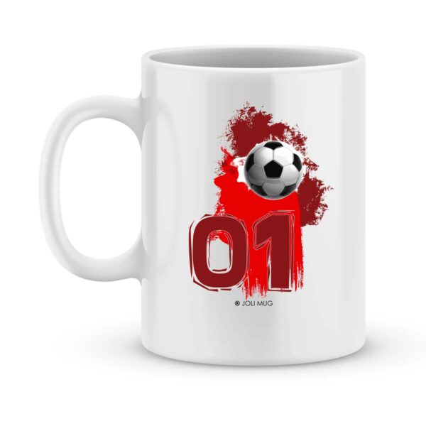 Mug personnalisé avec un prénom foot Dijon