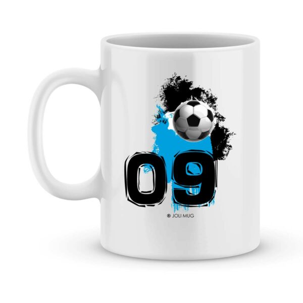 Mug personnalisé avec un prénom foot Marseille