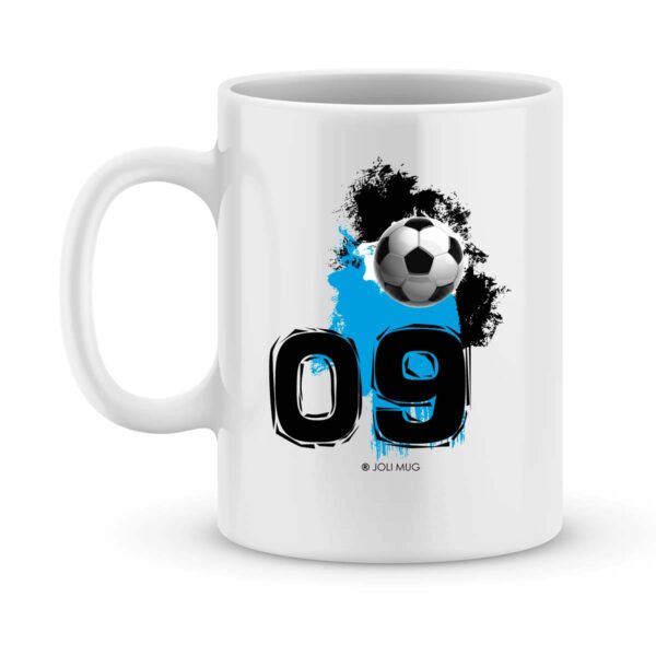 Mug personnalisé avec un prénom foot Marseille