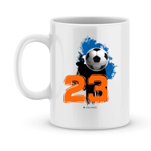 Mug personnalisé avec un prénom foot Montpellier