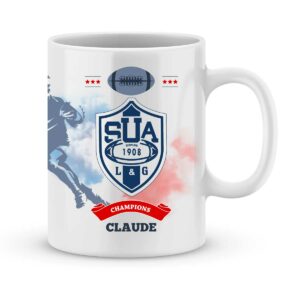 Mug personnalisé rugby top 14 Sporting Union Agen