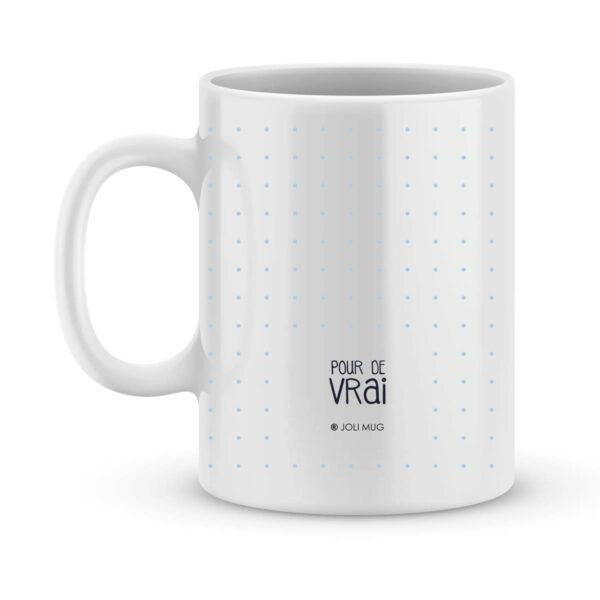 Mug personnalisé avec prénom et photo papa est génial