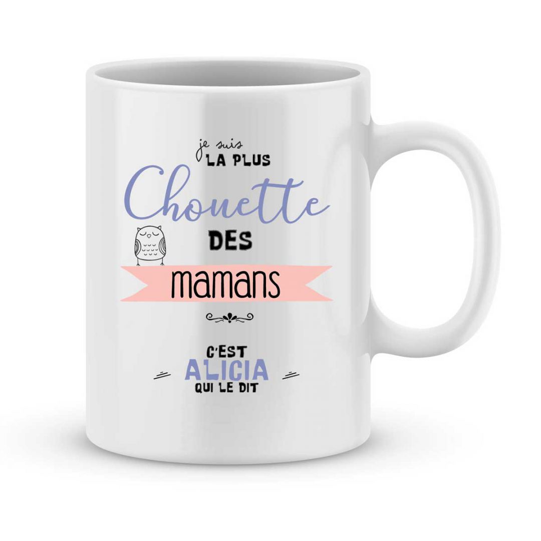 Mug Personnalisé Fête Des Mères - Photo Maman - Fuel Cup Rose - NEUF