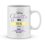 Mug personnalisé avec un prénom la plus chouette des tatas