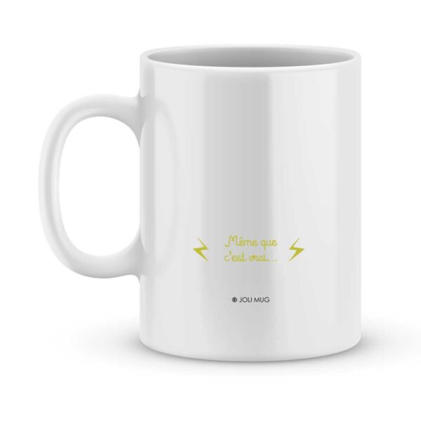 Mug personnalisé avec un prénom élu maître de l'année