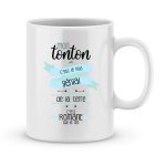 Mug personnalisé avec un prénom tonton est génial