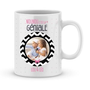 Cadeau nounou mug nounou géniale - Idée cadeau nounou