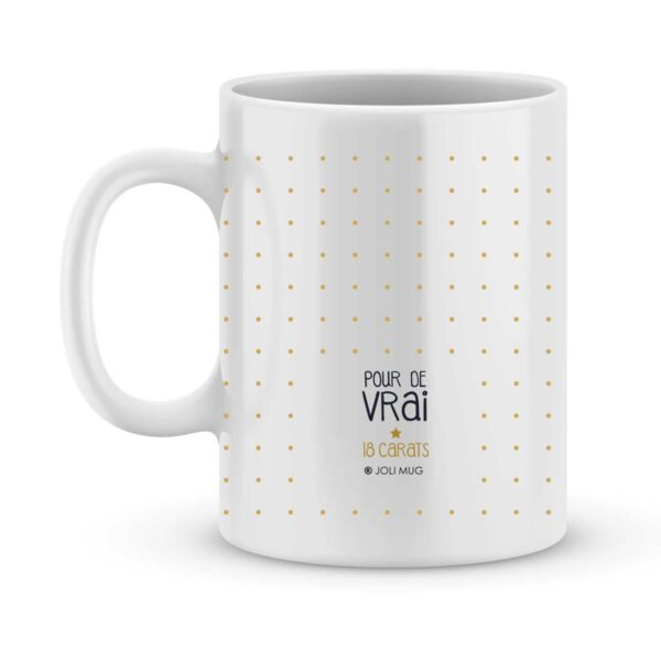 Cadeau nounou mug nounou en or - Idée cadeau nounou