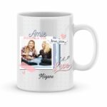 Mug personnalisé amies pour la vie avec photo et prénom