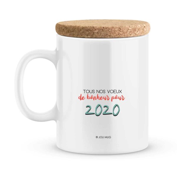 Cadeau personnalisé. Mug joyeux noël et meilleurs voeux