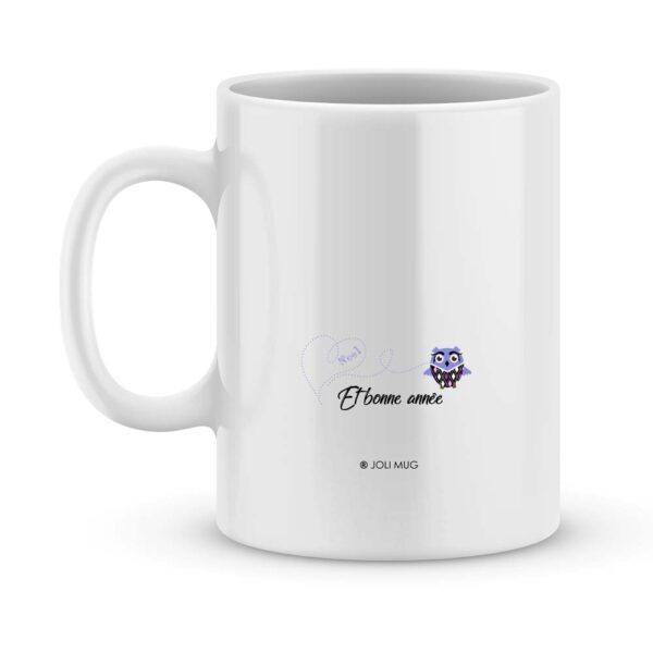 Cadeau noël tata. Mug personnalisé joyeux noël