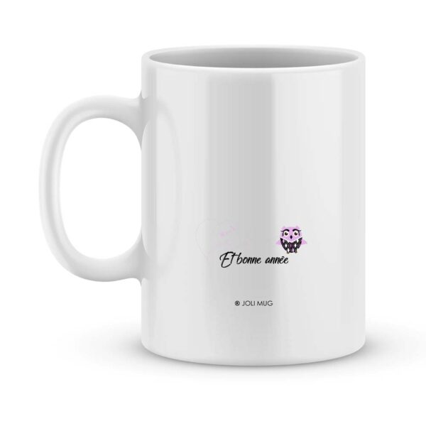 Cadeau noël atsem. Mug personnalisé joyeux noël