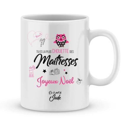 Mug de cadeau de noël - France