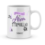 Cadeau atsem. Mug personnalisé joyeux noël atsem