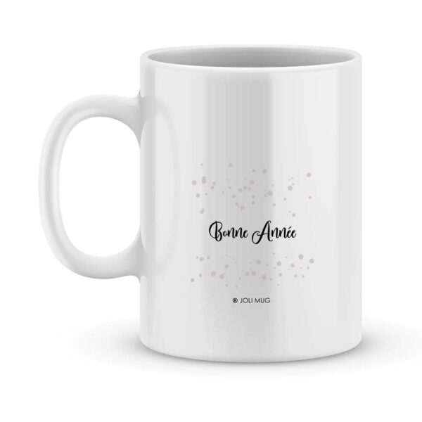 Cadeau meilleure amie. Mug personnalisé joyeux noël amie