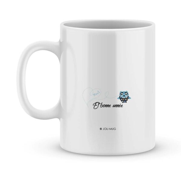 Cadeau noël animateur. Mug personnalisé joyeux noël