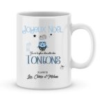 Cadeau noël tonton. Mug personnalisé prénom joyeux noël