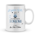 Cadeau noël tonton. Mug personnalisé prénom joyeux noël
