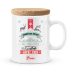 Cadeau personnalisé. Mug joyeux noël et bonne année 2020