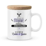 Cadeau mamie. Mug personnalisé avec prénom mamie extraordinaire