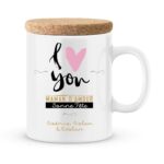 Cadeau fête des mères | Mug personnalisé i love you - Bonne fête