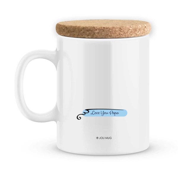 Cadeau fête des pères | Mug personnalisé bonne fête papa d'amour