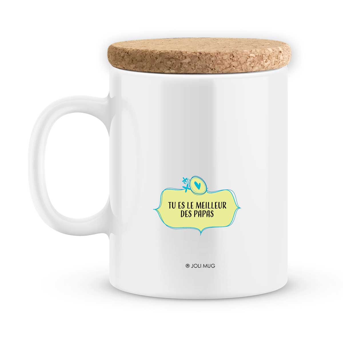 Mug personnalisé bonne fête papa avec photo