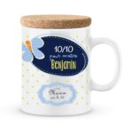 Cadeau maître. Mug personnalisé 10/10 pour maître avec prénoms