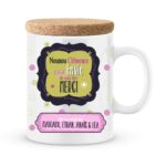 Cadeau nounou. Mug personnalisé juste envie de dire merci