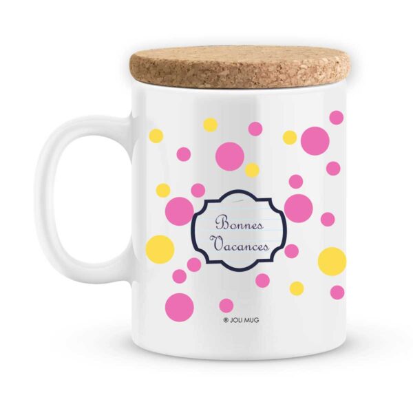 Cadeau nounou. Mug personnalisé avec prénom super année