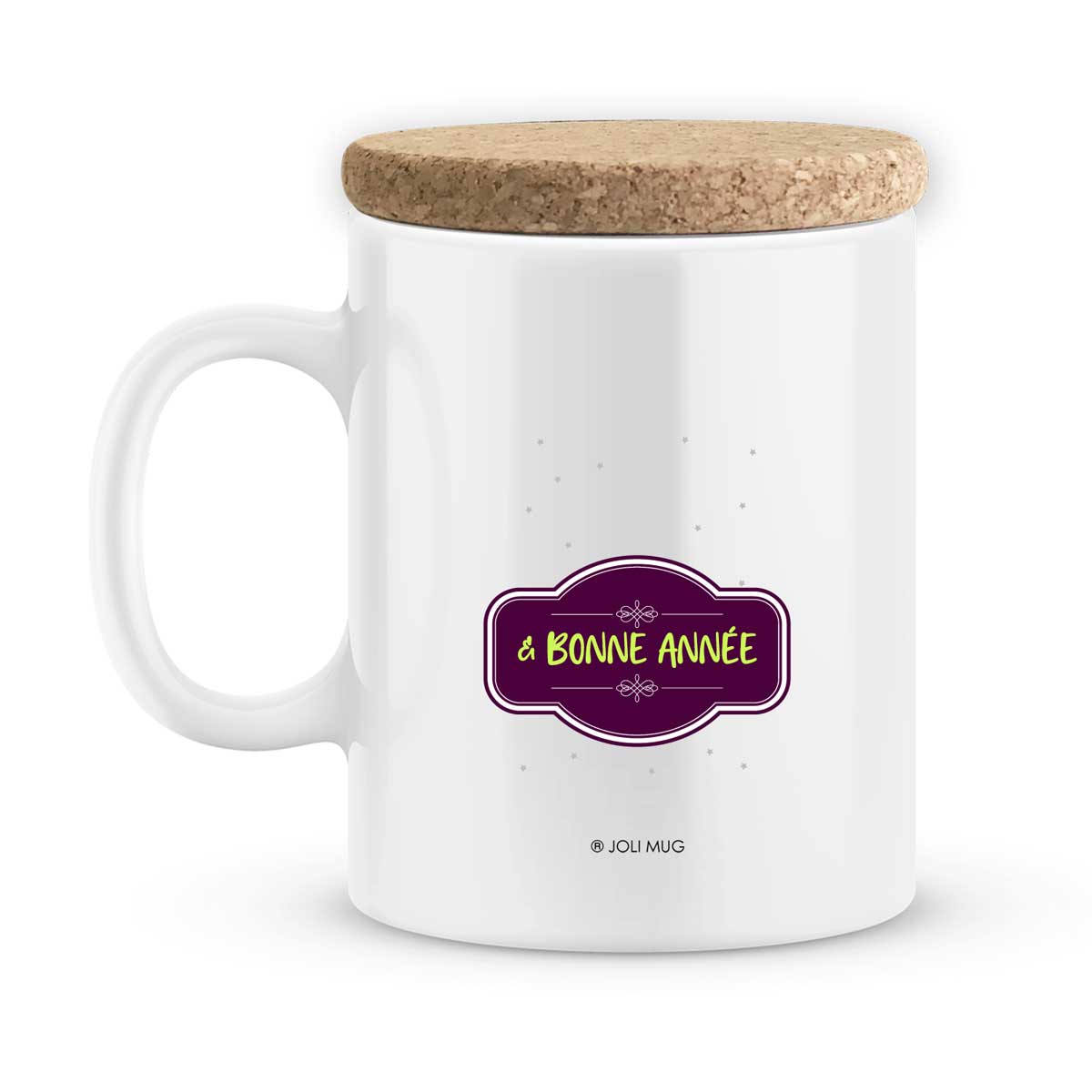 MUG VINATGE METAL NOEL - CADEAU NOUNOU MAITRESSE NOEL