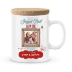 Cadeau noël papa | Mug personnalisé joyeux noël avec prénoms