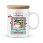 Cadeau noël papa | Mug personnalisé joyeux noël avec photo