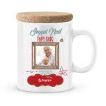 Cadeau noël papy | Mug personnalisé joyeux noël prénom et photo