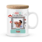 Cadeau noël parrain | Mug personnalisé joyeux noël photo et prénom