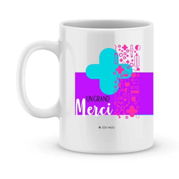 Cadeau pour infirmière - mug personnalisé pour infirmière