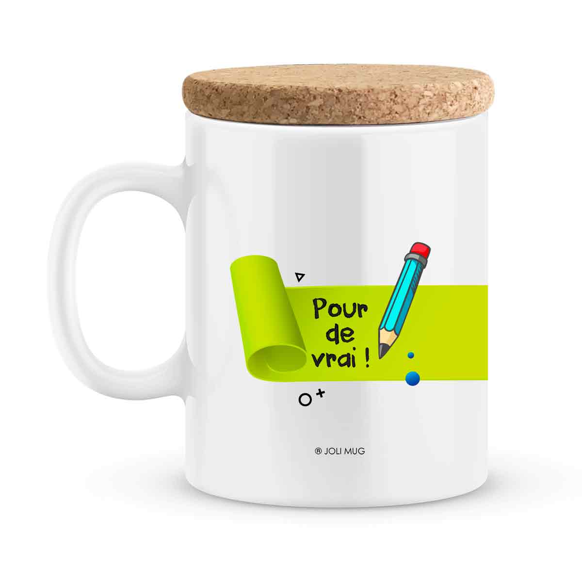 Cadeau animateur. Mug personnalisé un animateur presque parfait