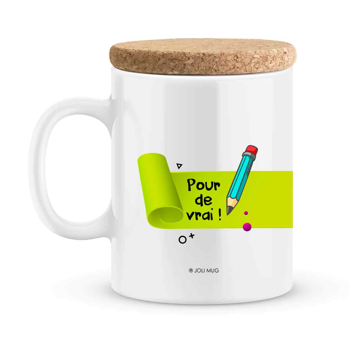 Cadeau AVS. Mug personnalisé AVS presque parfaite avec prénoms