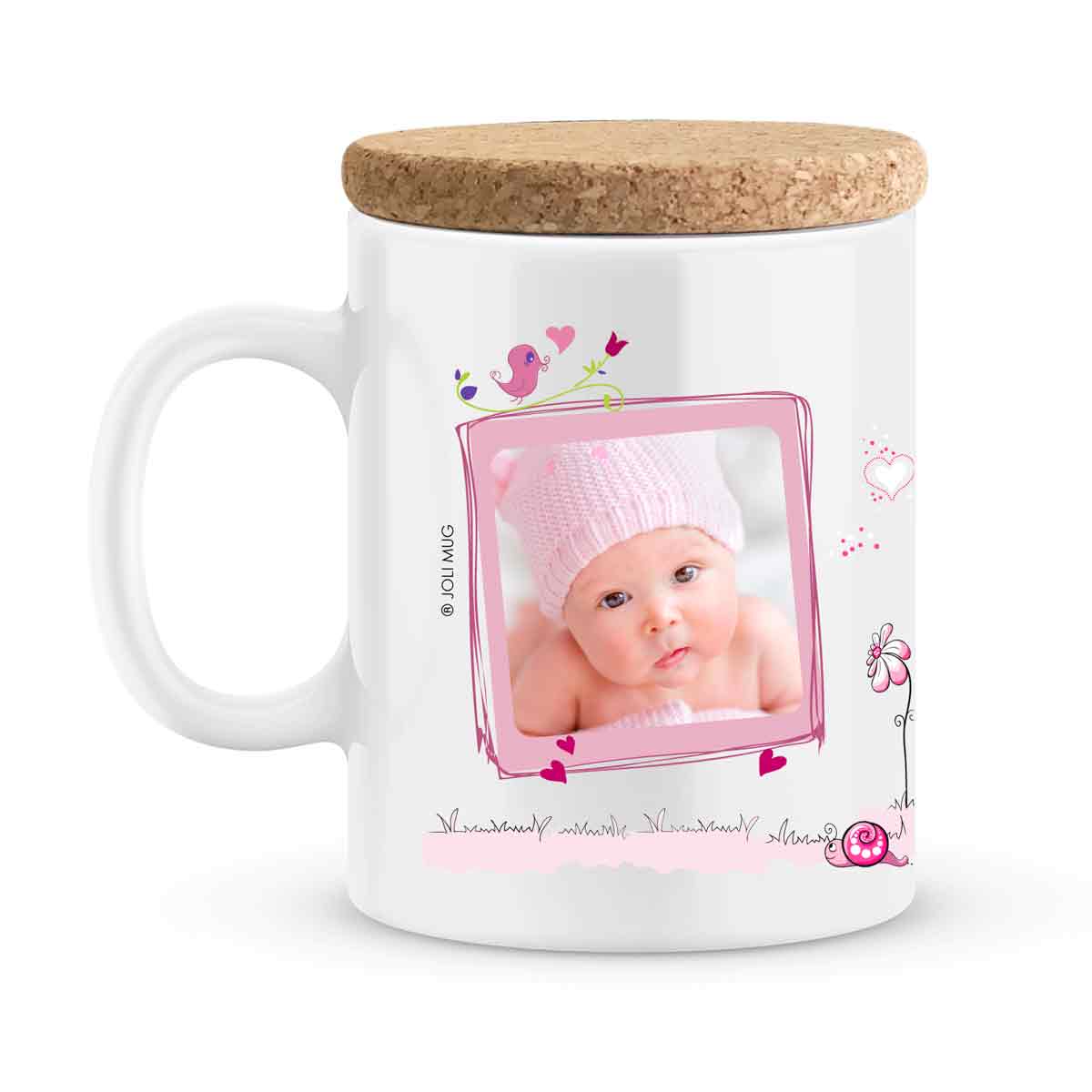 Mug personnalisé je t'aime plus que mon doudou