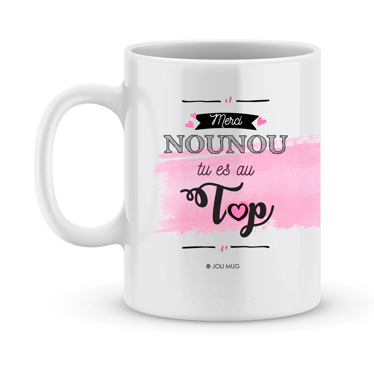 Mug Super Nounou - LES JOLIS CADEAUX Idée cadeau mug pour nounou