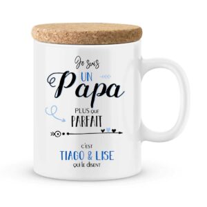 Cadeau papa | Mug personnalisé pour un papa plus que parfait