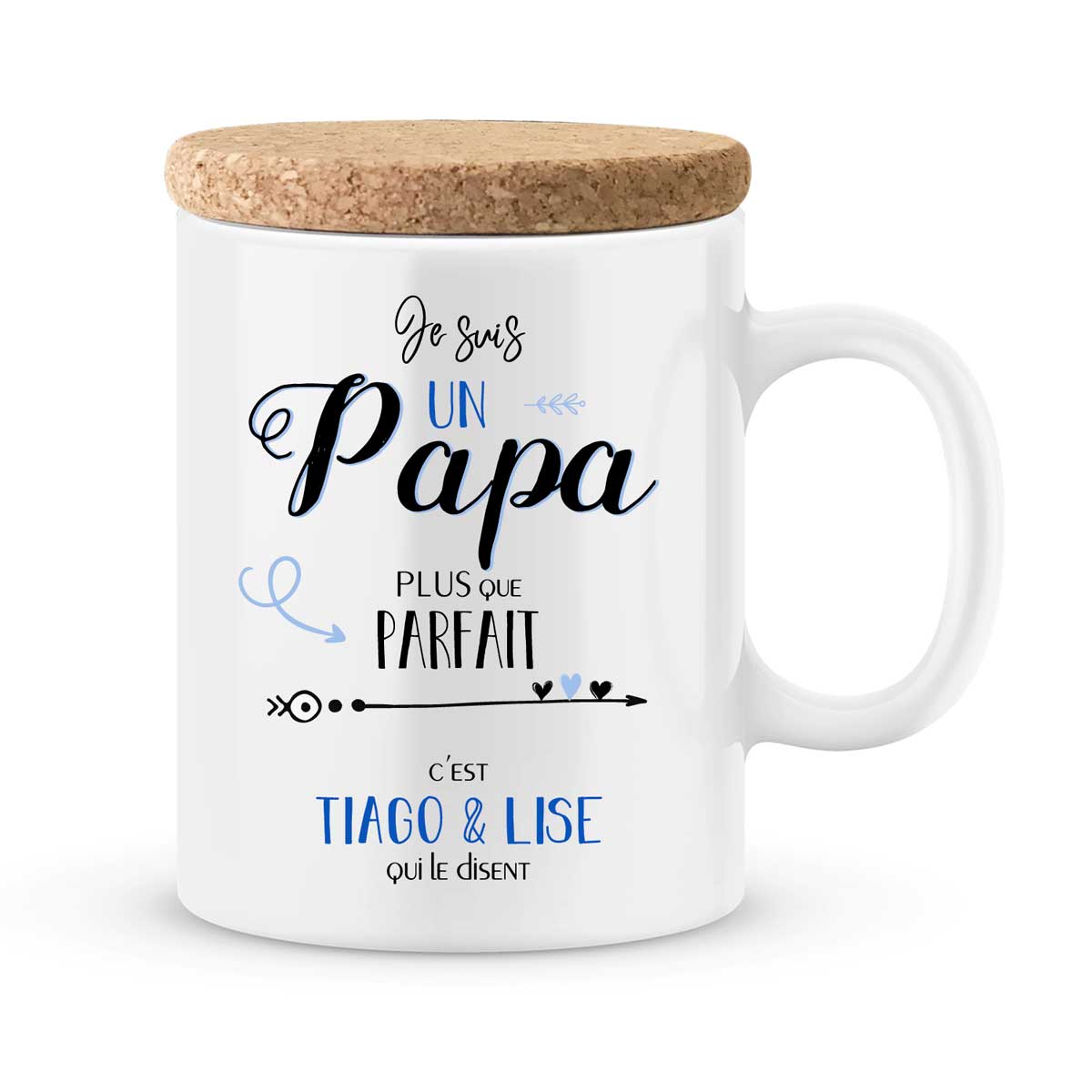 Mug Santé, Papa Joyeux Anniversaire Personnalisé - Cadeau Plus