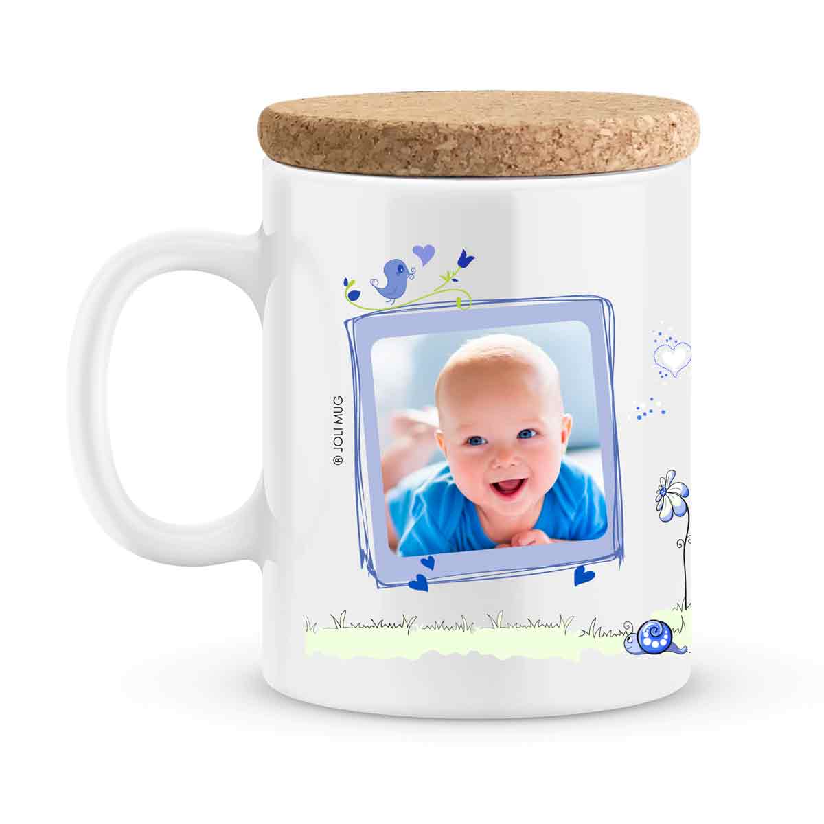 Cadeau papa | Mug personnalisé papa je t'aime plus que mon doudou