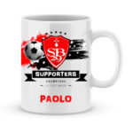 Mug personnalisé avec un prénom foot Brest